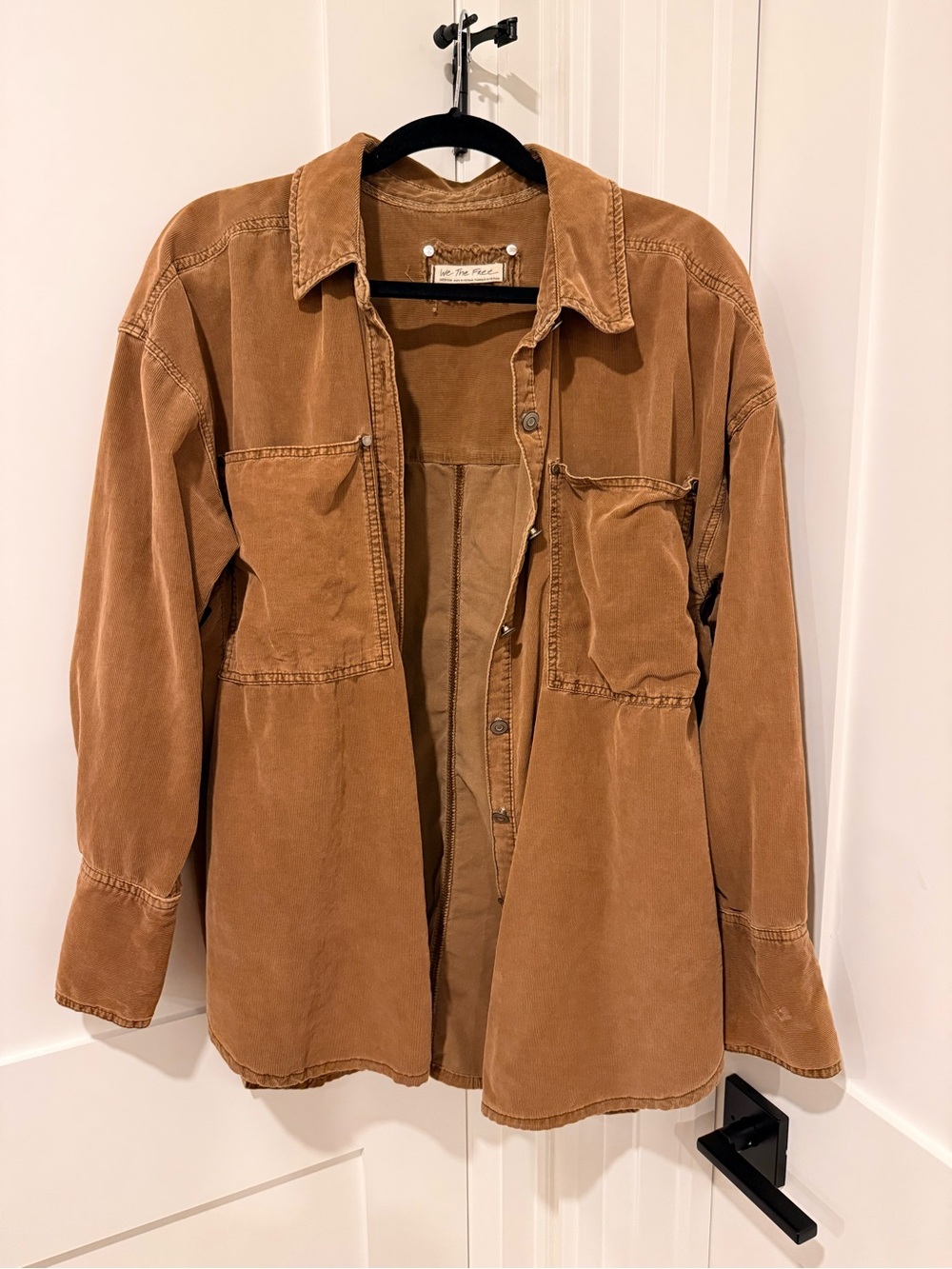 We the Free Corduroy shirt tobacco brown